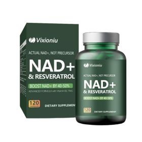NAD Supplement With Resveratrol -120 Capsules, Anti-Aging Cellular Energy&Repair (Option: 1)